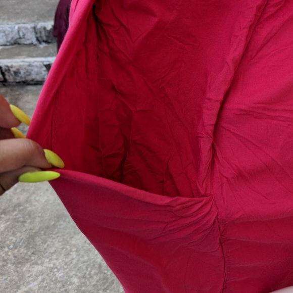 Super Red Dress Cute stylish Spaghetti Strap Vneck - Picture 10 of 11